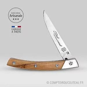 couteau thiers secret par claude dozorme genévrier 11 cm entre ouvert