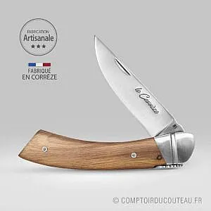 couteau de poche le Corrèze manche genévrier fabrication artisanale