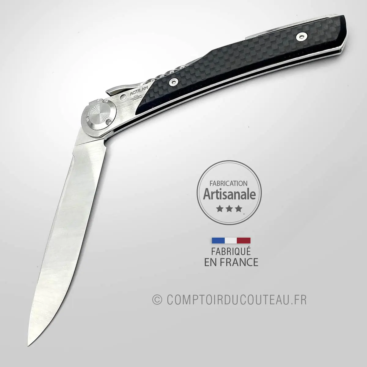 couteau actilam t3 ouvert-fibre de carbone