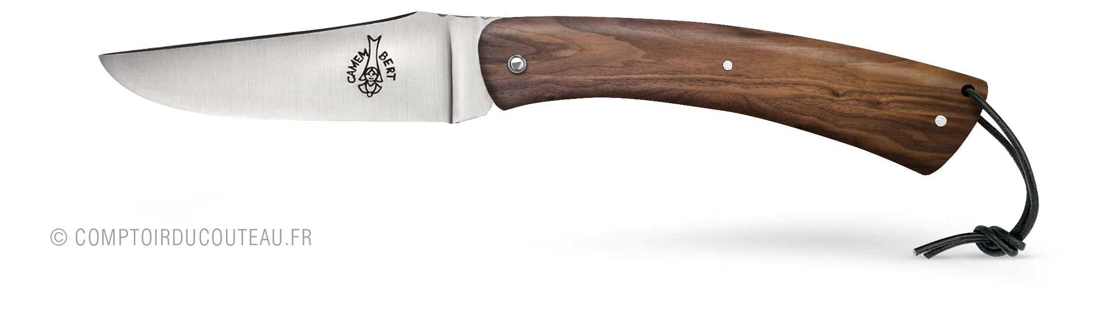 couteau camembert manche noyer