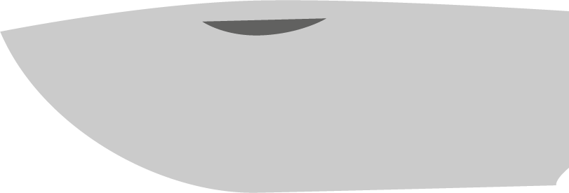 forme de lame drop-point