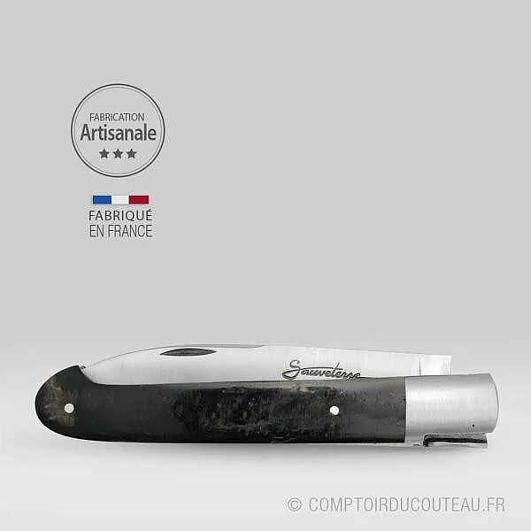 couteau le sauveterre manche corne de buffle fermé