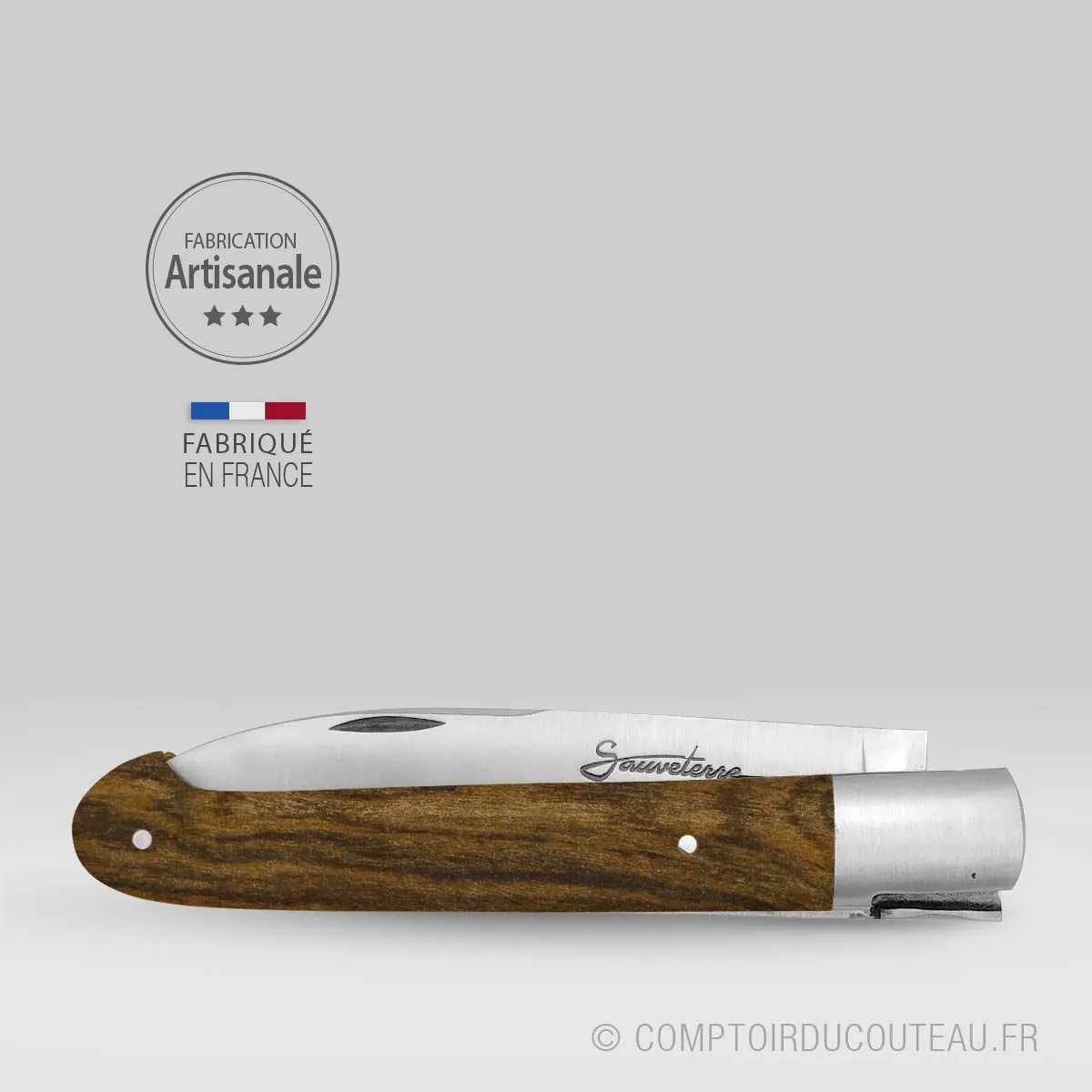 couteau le sauveterre manche ziricote fermé