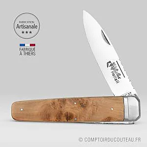 couteau chasse hallali doris chastel genevrier 14 cm ouvert