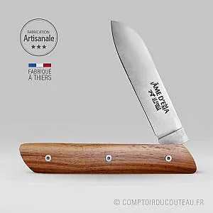 couteau l'âme d'Emma bois de rose ouvert