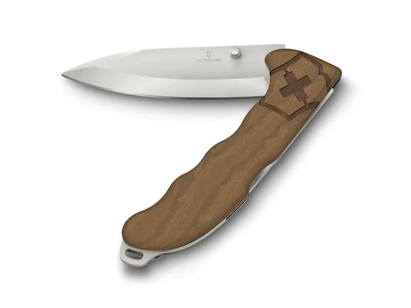 Evoke Wood – Couteau suisse Victorinox pliant en bois de noyer