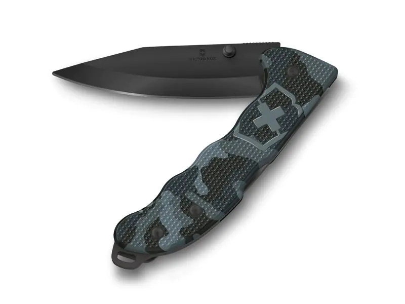 Evoke BSH Alox – Couteau suisse Victorinox pliant à lame noire
