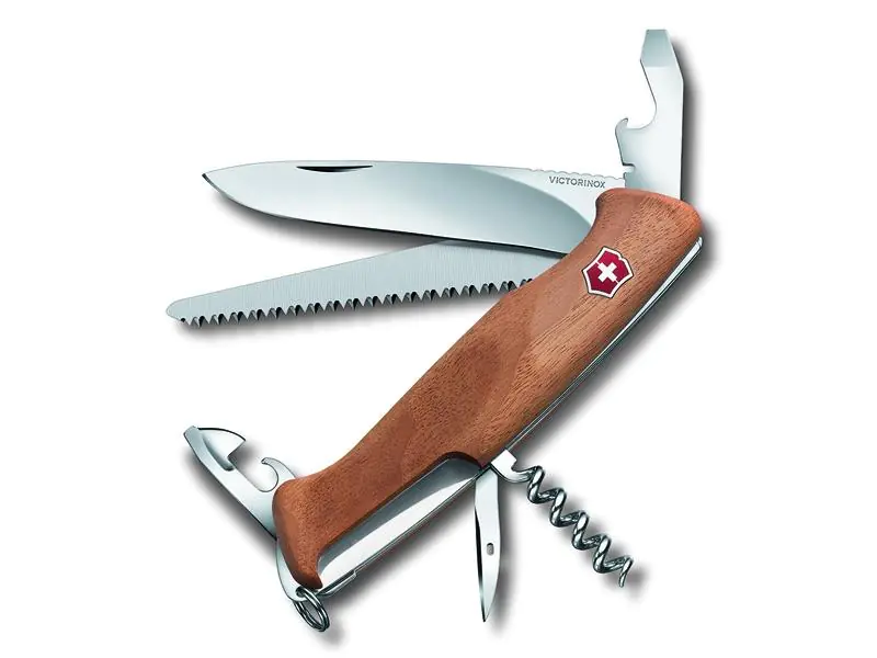 couteau VICTORINOX RANGERWOOD 55 bois de noyer