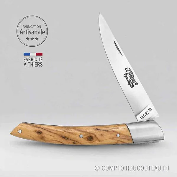 couteau le thiers en bois de genevrier